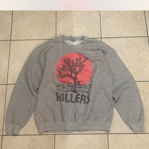 The Killers Gray Graphic Sweatshirt